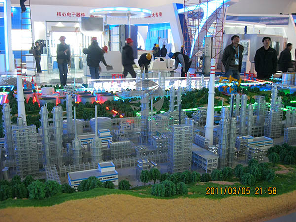 郧西县工业模型